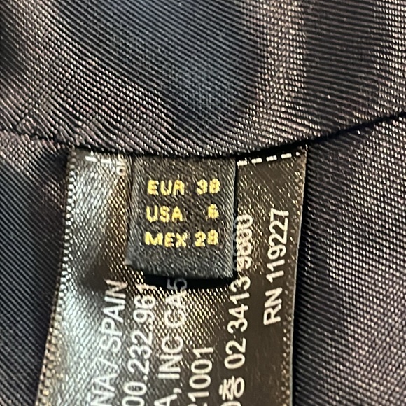 Massimo Blue Silk Jacket - Picture 14 of 17